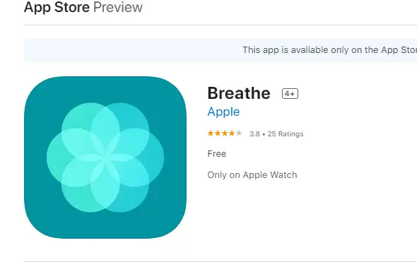 Breathe app