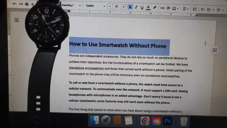 phone watch without phone