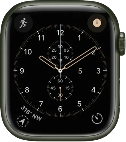 Chronograph Watch face