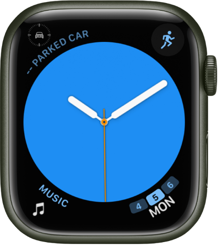 Color watch face